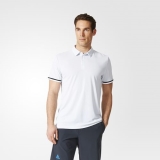 I92p1478 - Adidas Uncontrol Climachill Polo Shirt White - Men - Clothing